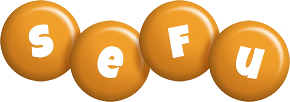 Sefu candy-orange logo