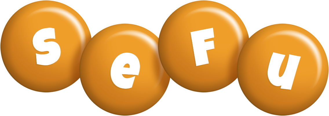 Sefu candy-orange logo