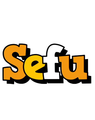 Sefu cartoon logo