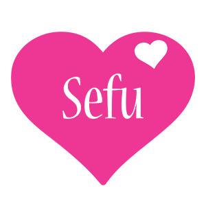 Sefu love-heart logo