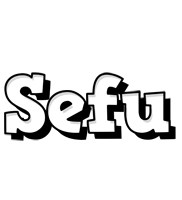 Sefu snowing logo