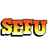 Sefu sunset logo