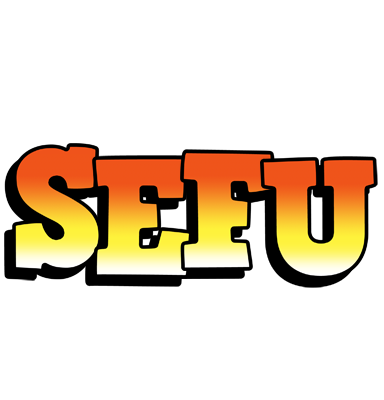 Sefu sunset logo