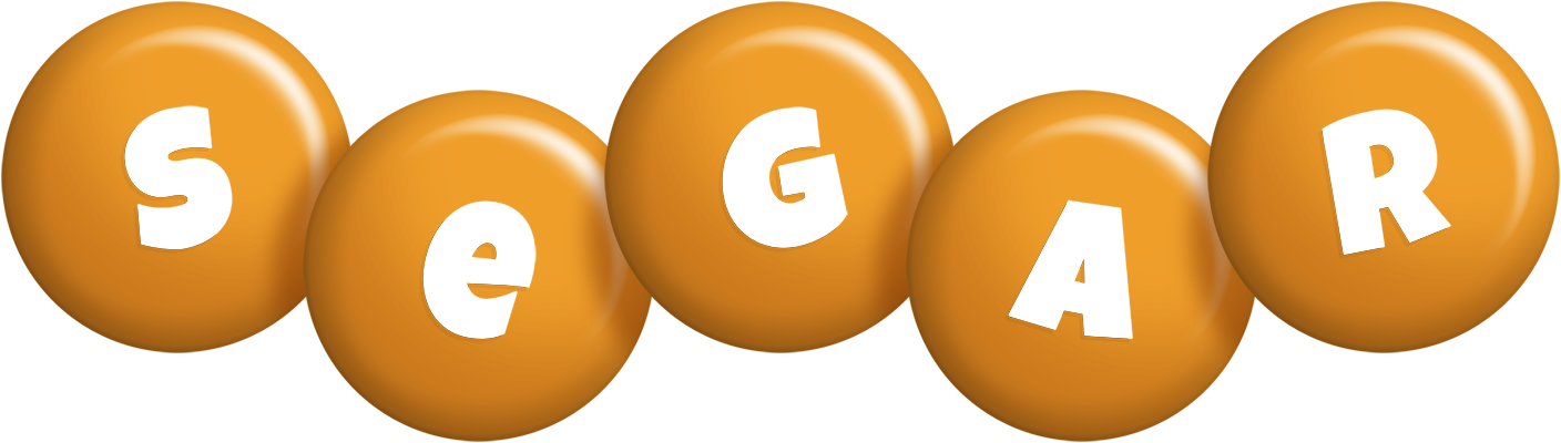 Segar candy-orange logo