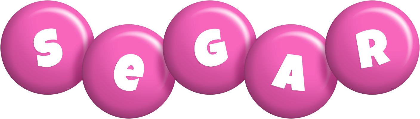 Segar candy-pink logo