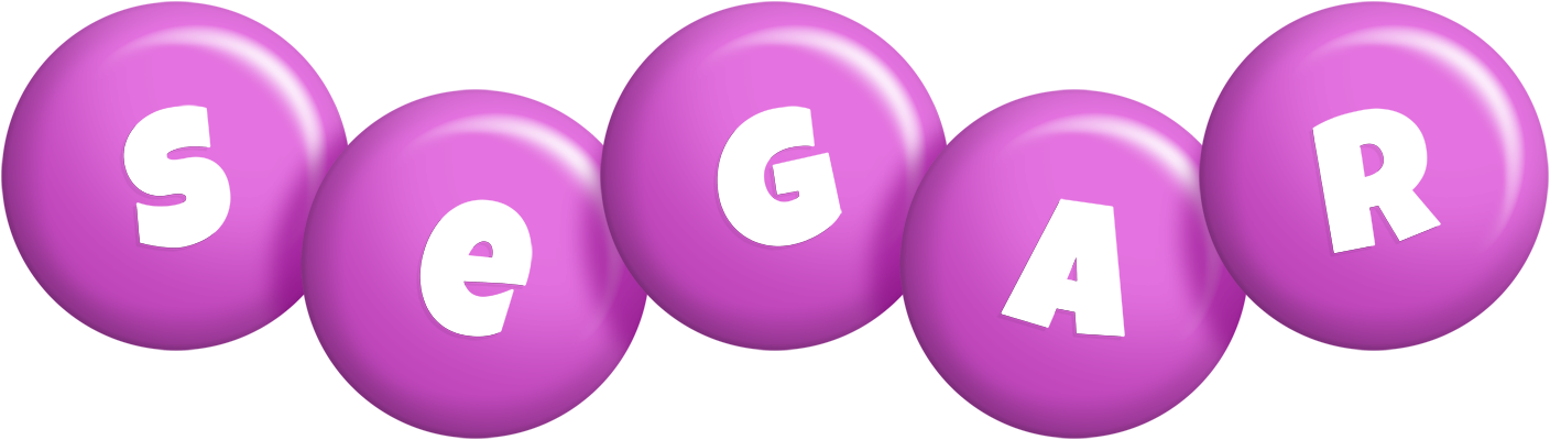 Segar candy-purple logo