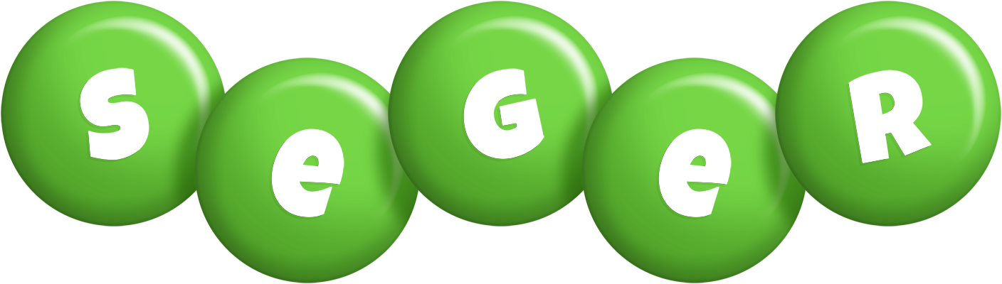 Seger candy-green logo