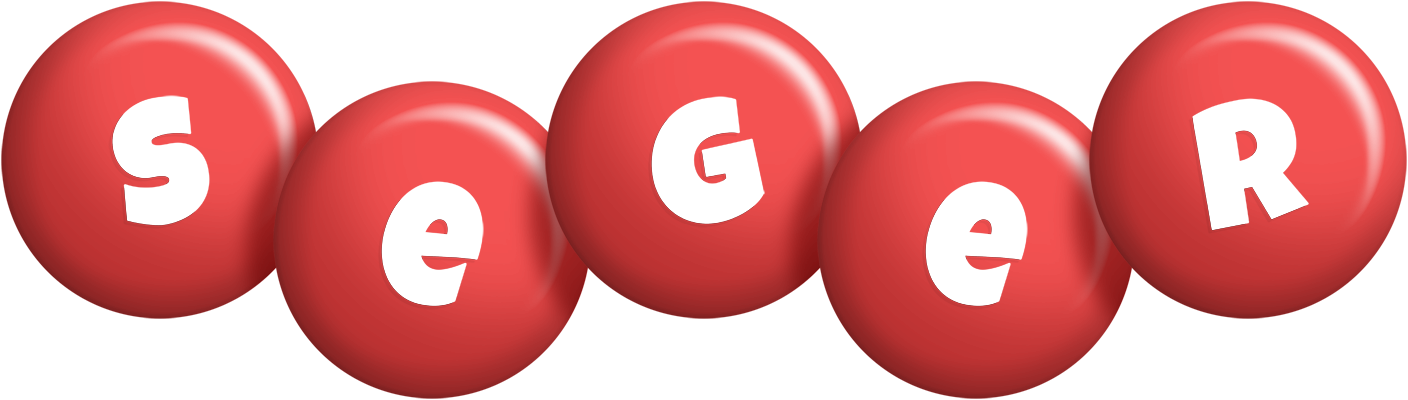 Seger candy-red logo
