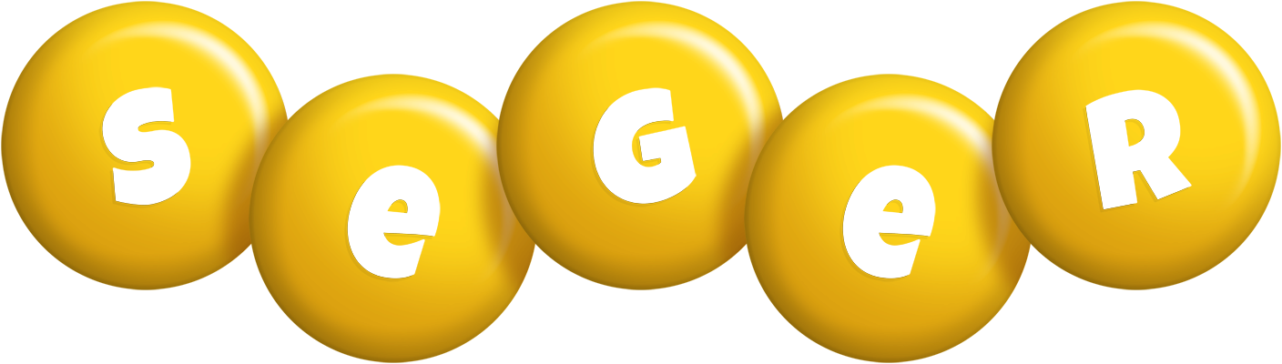 Seger candy-yellow logo