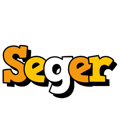 Seger cartoon logo