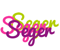 Seger flowers logo