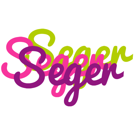 Seger flowers logo