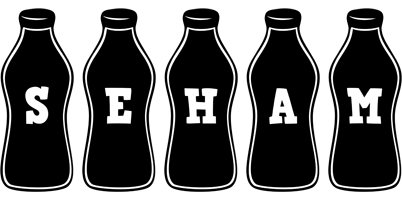 Seham bottle logo