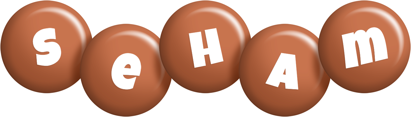 Seham candy-brown logo