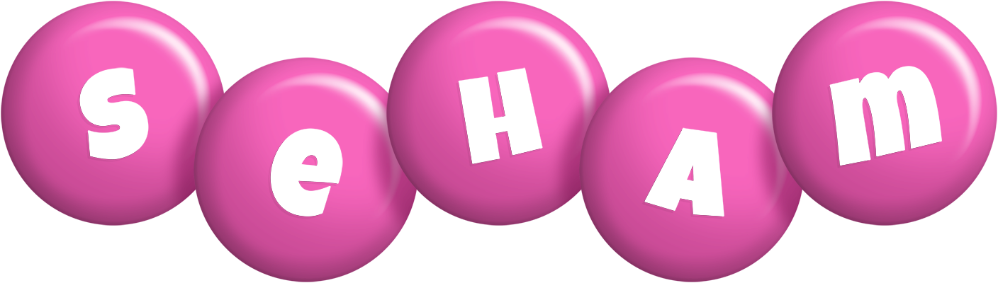 Seham candy-pink logo