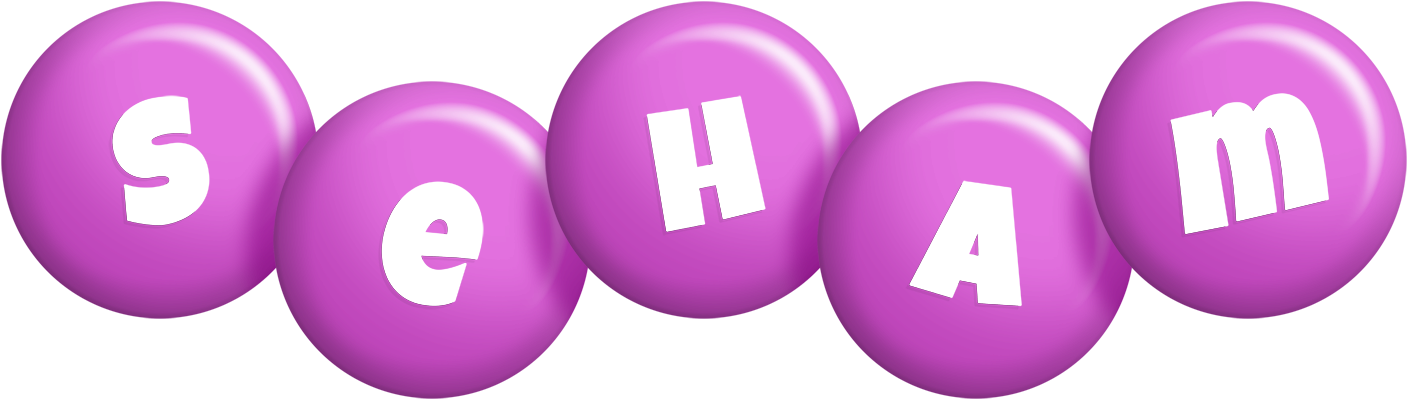 Seham candy-purple logo
