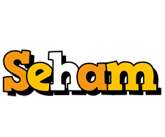 Seham cartoon logo