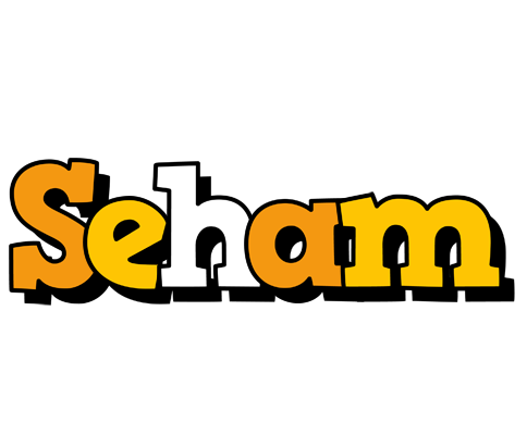 Seham cartoon logo