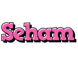 Seham girlish logo