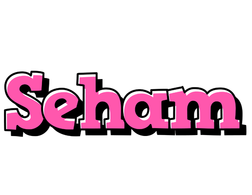 Seham girlish logo