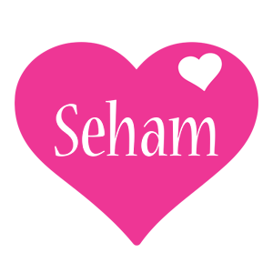 Seham love-heart logo