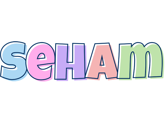 Seham pastel logo