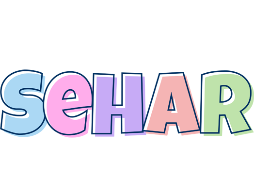 Sehar pastel logo