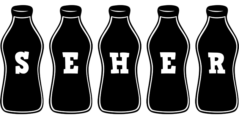 Seher bottle logo