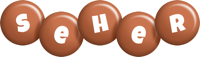 Seher candy-brown logo
