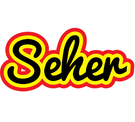 Seher flaming logo