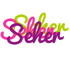 Seher flowers logo