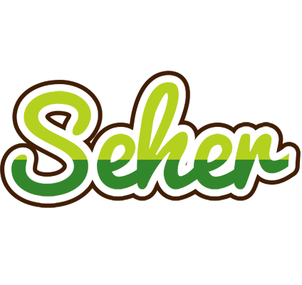 Seher golfing logo