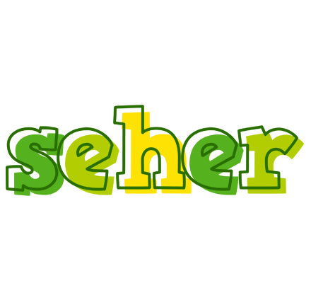 Seher juice logo