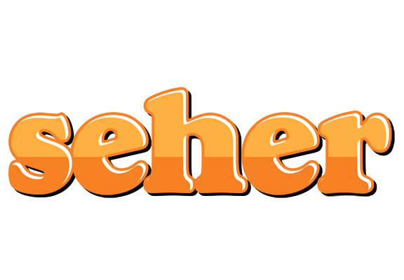 Seher orange logo