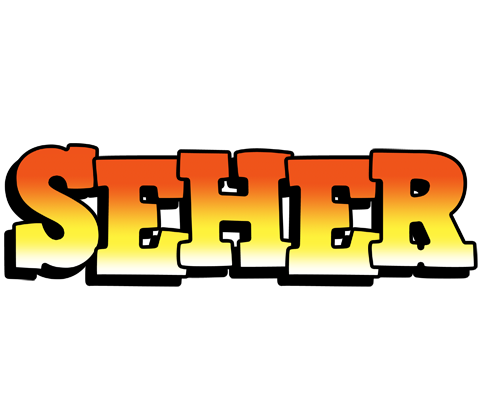 Seher sunset logo