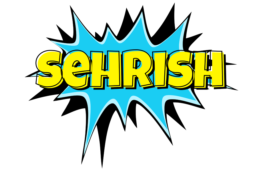 Sehrish amazing logo