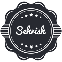 Sehrish badge logo