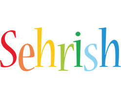 Sehrish birthday logo