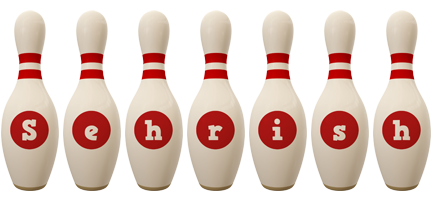 Sehrish bowling-pin logo