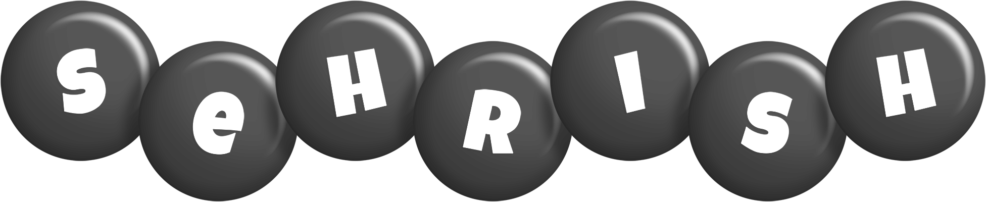 Sehrish candy-black logo