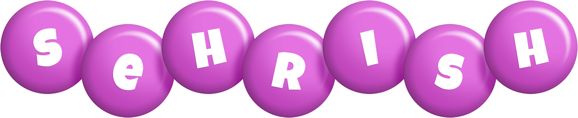 Sehrish candy-purple logo