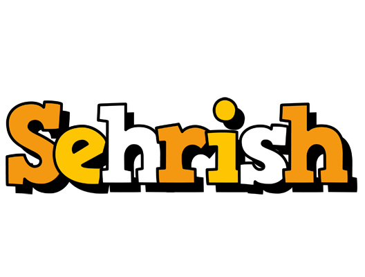 Sehrish cartoon logo