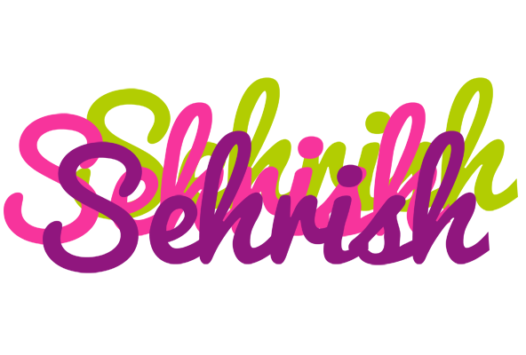 Sehrish flowers logo