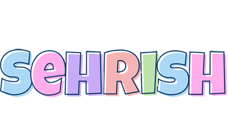 Sehrish pastel logo