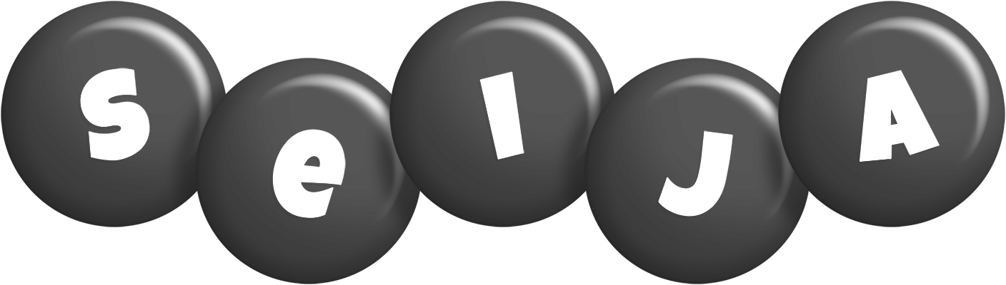 Seija candy-black logo