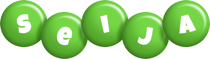 Seija candy-green logo
