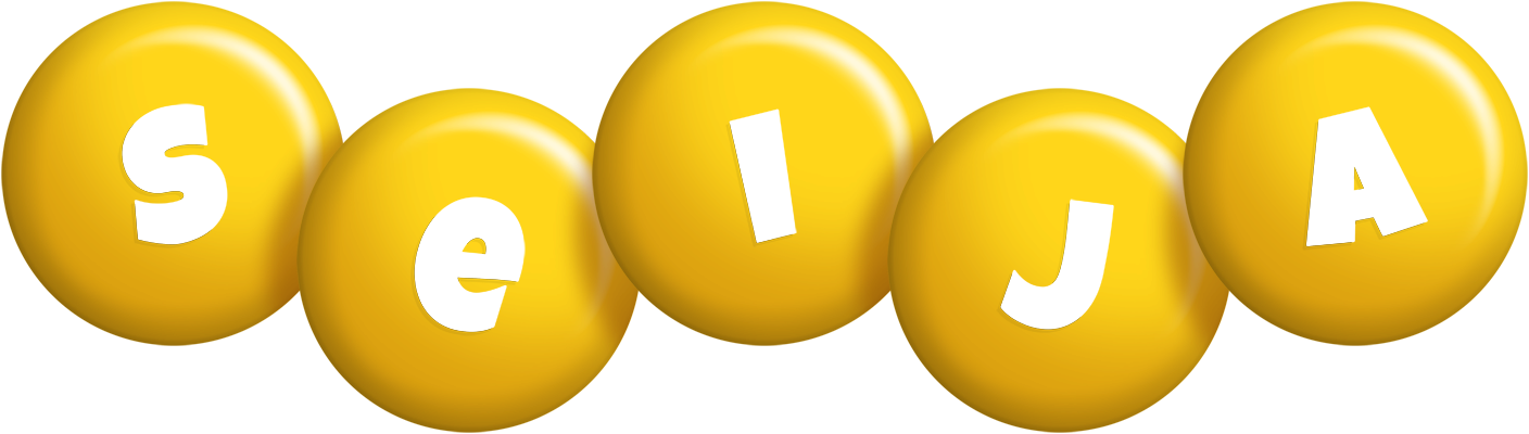 Seija candy-yellow logo