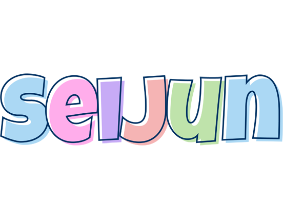 Seijun pastel logo