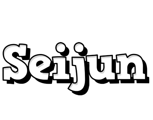 Seijun snowing logo