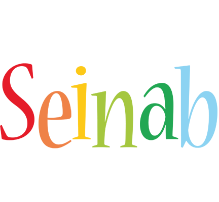 Seinab birthday logo